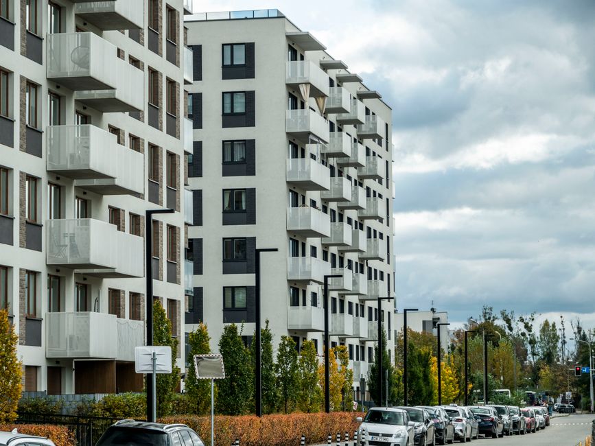 Suvremeni stambeni kompleks u Zagrebu