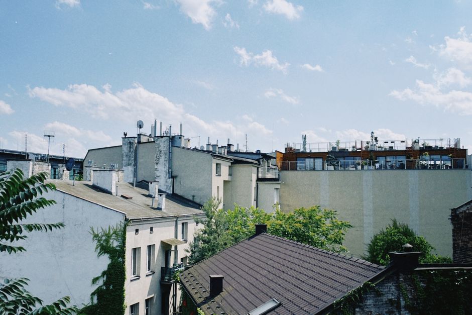 Obiteljska kuća s crjepovim krovom, Kraków-stil krovišta